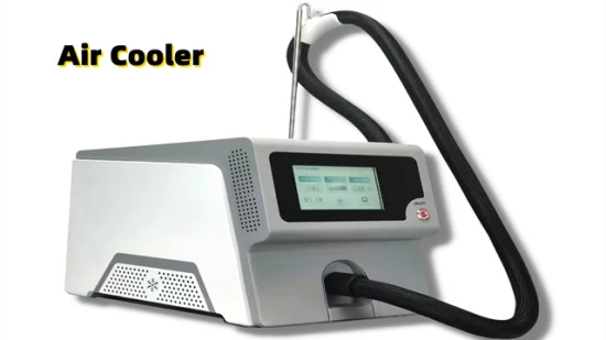 Cool Laser Tragbare Kaltluftmaschine für die Laserbehandlung, Luft-Hautkühler, Kryo-Kühlsystem