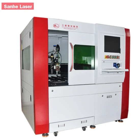 OEM/ODM Chinesischer Hersteller CNC-Metallblech-Hochpräzisions-Laserschneidemaschine mit geschlossenem Gehäuse Ipg/Raycus/Max